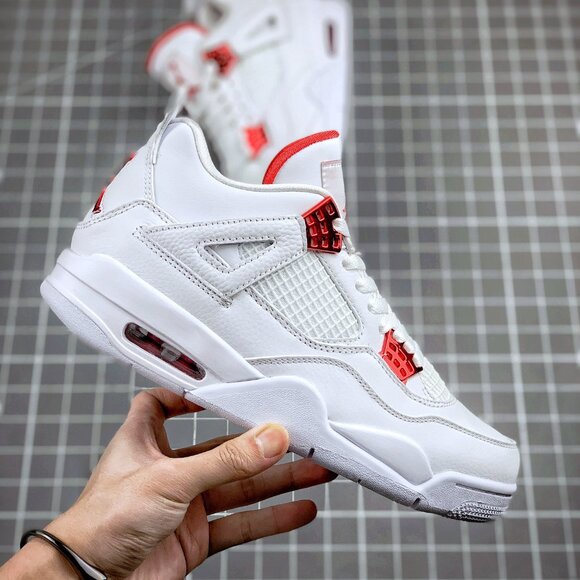 Jordan Retro 4 "Metallic Orange" Sneakers (Brand New) (Size 10.5) - Picture 4 of 9